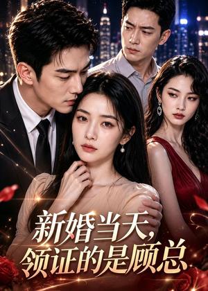 《新婚当天,领证的是顾总(35集)AI短剧(夸克网盘)》短剧封面