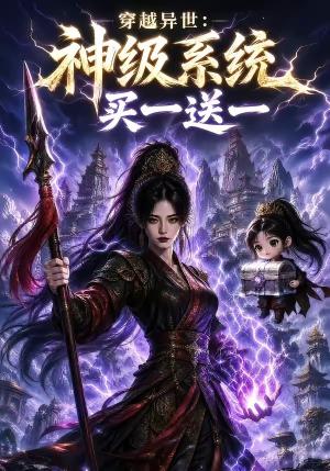 《穿越异世：神级系统买一送一（11集）（夸克网盘）》短剧封面