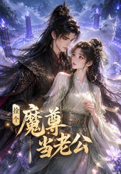 《捡个魔尊当老公（53集）（百度网盘）》短剧封面
