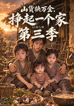 山货换万金挣起一个家AI真人版3 《山货换万金挣起一个家AI真人版3》短剧封面