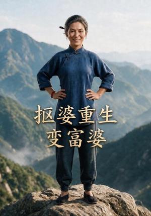 《抠婆重生变富婆(122集)AI短剧(夸克网盘)》短剧封面