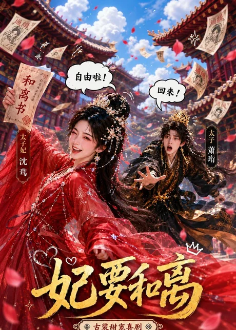 妃要和离 《妃要和离》短剧封面