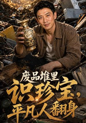 《废品堆里识珍宝，平凡人翻身（51集）AI短剧（夸克网盘）》短剧封面