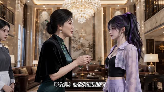 周家风云:冒牌千金的进阶路 《周家风云:冒牌千金的进阶路》短剧封面