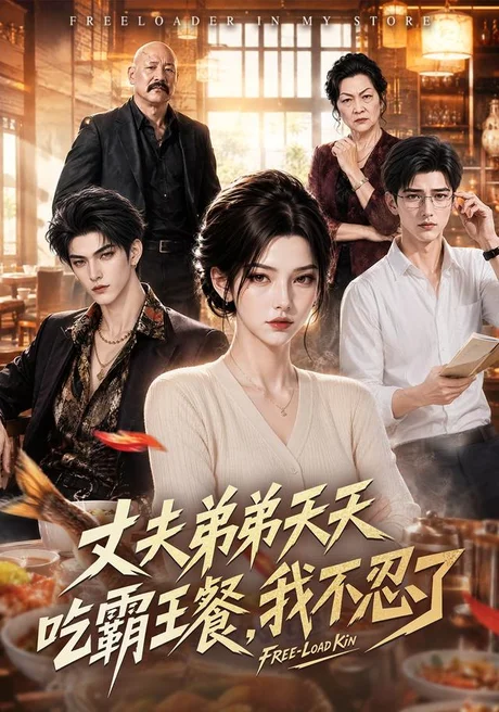 《丈夫弟弟天天吃霸王餐,我不忍了(58集)(夸克网盘)》短剧封面