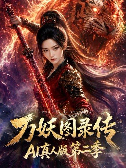 《万妖图录传AI真人版第二季(74集)AI短剧(百度网盘)》短剧封面