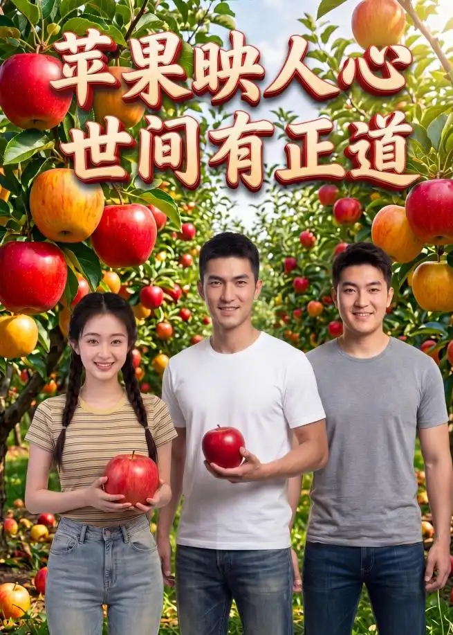 苹果映人心世间有正道 《苹果映人心世间有正道》短剧封面