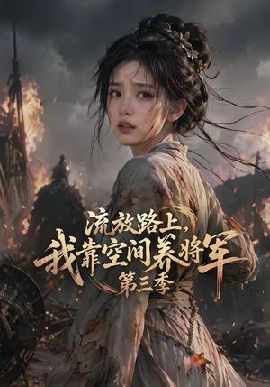 《流放路上,我靠空间养将军第三季(54集)(夸克网盘)》短剧封面