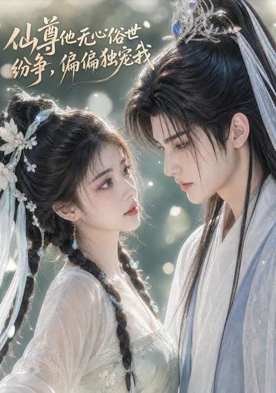 《仙尊他无心俗世纷争,偏偏独宠我(60集)(百度网盘)》短剧封面
