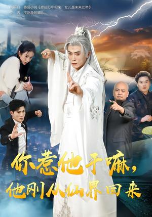 《你惹他干嘛,他刚从仙界回来(80集)王小橙&李乾锋(夸克网盘)》短剧封面
