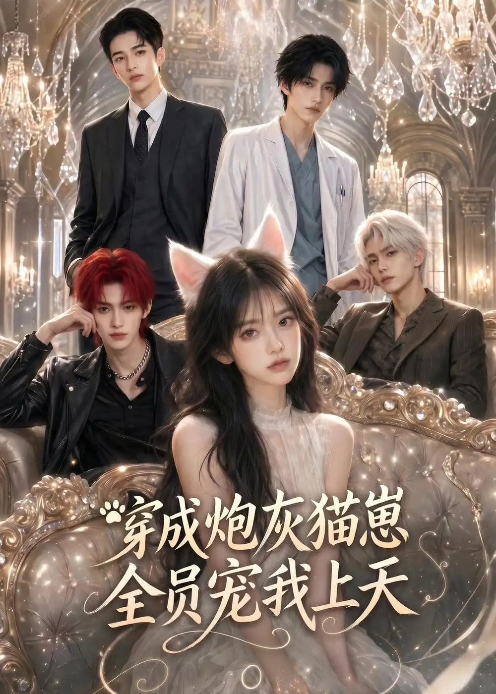 穿成炮灰猫崽,全员宠我上天 《穿成炮灰猫崽,全员宠我上天》短剧封面
