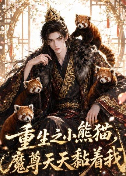 《重生之小熊猫,魔尊天天黏着我(30集)Ai短剧(百度网盘)》短剧封面