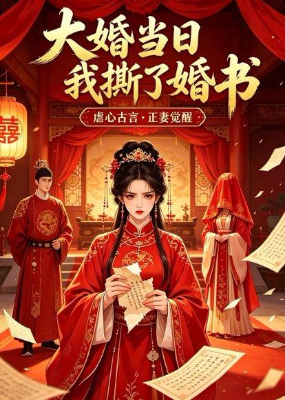 《大婚当日我撕了婚书(32集)(百度网盘)》短剧封面