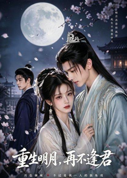 《重生明月,再不逢君(37集)(百度网盘)》短剧封面