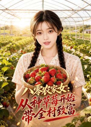 《八零农家女:从种草莓开始带全村致富(61集)(夸克网盘)》短剧封面