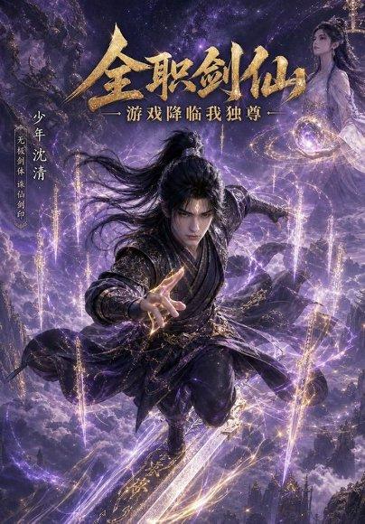 《全职剑仙:游戏降临我独尊(100集)(百度网盘)》短剧封面