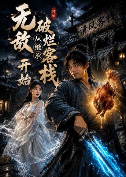 《无敌从继承破烂客栈开始(31集)AI短剧(百度网盘)》短剧封面