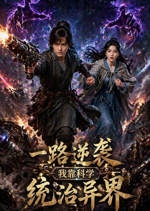 《一路逆袭,我靠科学统治异界(50集)AI短剧(夸克网盘)》短剧封面