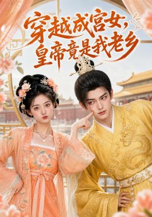 《穿越成宫女,皇帝竟是我老乡(72集)(夸克网盘)》短剧封面