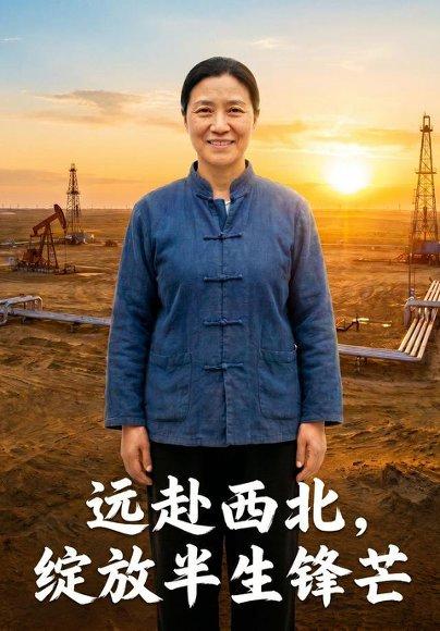 《远赴西北，绽放半生锋芒（59集）AI短剧（百度网盘）》短剧封面