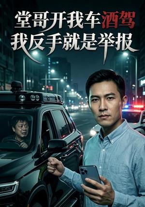 《堂哥开我车酒驾:我反手就是举报(40集) AI短剧(夸克网盘)》短剧封面