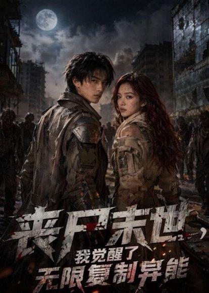 《丧尸末世,我觉醒了无限复制异能(60集)(百度网盘)》短剧封面