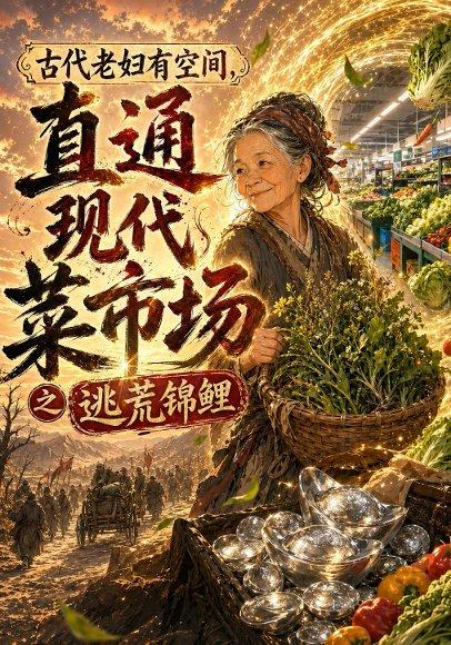 《古代老妇有空间,直通现代菜市场之逃荒锦鲤(66集)动曼(百度网盘)》短剧封面