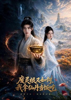 《废灵根又如何，我拿仙丹当饭吃（90集）（夸克网盘）》短剧封面
