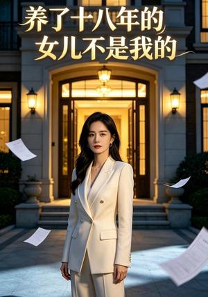 《养了十八年的女儿不是我的（52集）AI短剧（夸克网盘）》短剧封面