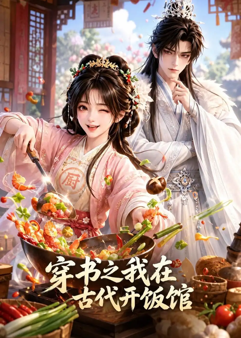 穿书之我在古代开饭馆 《穿书之我在古代开饭馆》短剧封面