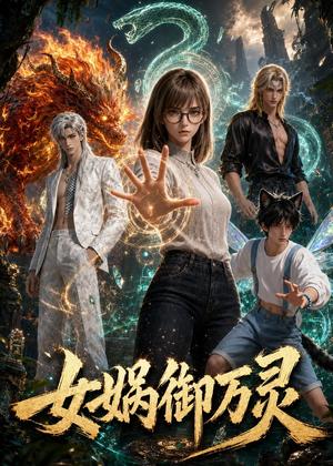 《女娲御万灵(70集)(夸克网盘)》短剧封面