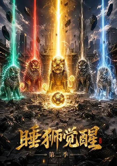 《睡狮觉醒第二季（17集）（夸克网盘）》短剧封面