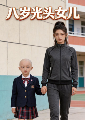 《八岁光头女儿(21集)Ai短剧(夸克网盘)》短剧封面