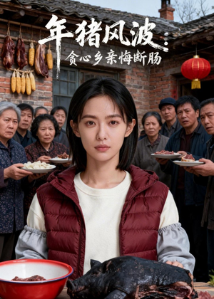 《年猪风波：贪心乡亲悔断肠（47集）Ai短剧（夸克网盘）》短剧封面