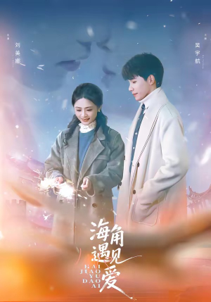 《海角遇见爱(40集)吴宇航&刘美娜(夸克网盘)》短剧封面