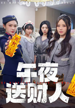 《午夜送财人（77集）王知煜＆穆雪（夸克网盘）》短剧封面