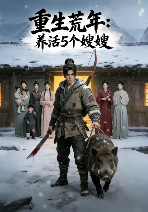 《重生荒年：养活五个嫂嫂（86集）（夸克网盘）》短剧封面