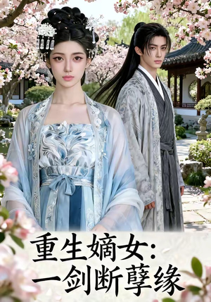 《重生嫡女：一剑断孽缘（62集）（夸克网盘）》短剧封面